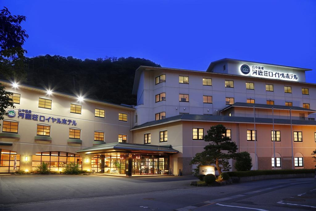 Royal Hotel Yamanaka Onsen Kajikaso Kaga  Buitenkant foto