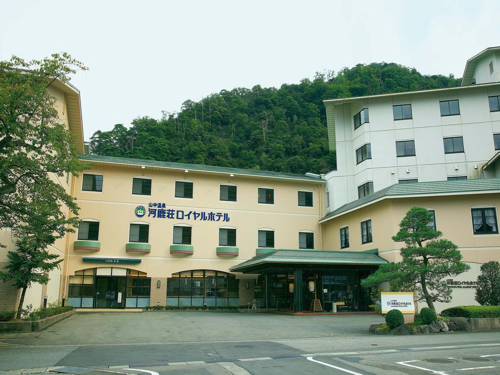 Royal Hotel Yamanaka Onsen Kajikaso Kaga  Buitenkant foto